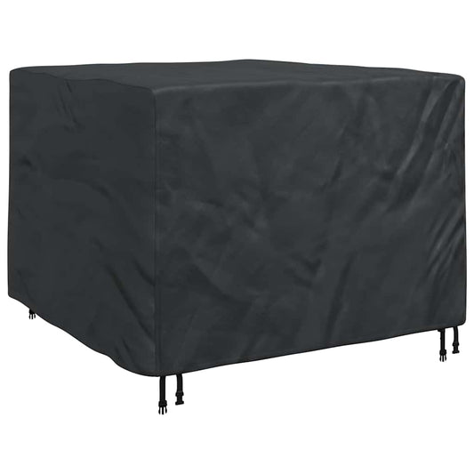 vidaXL Furniture Cover Black 135 x 135 x 90 cm 420D Oxford fabric