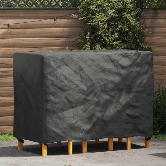 vidaXL Outdoor Furniture Cover Black 130 x 80 x 70 cm 210D