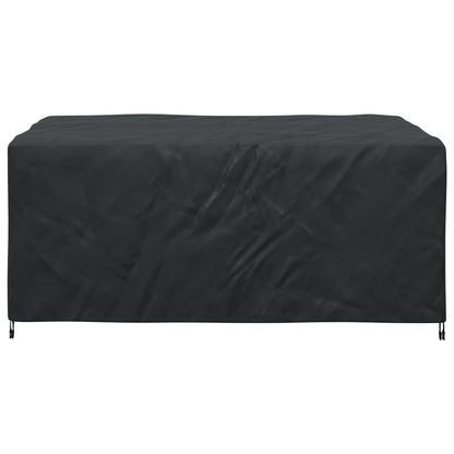 vidaXL Furniture Cover Plain Black 143 x 225 x 90 cm 210D