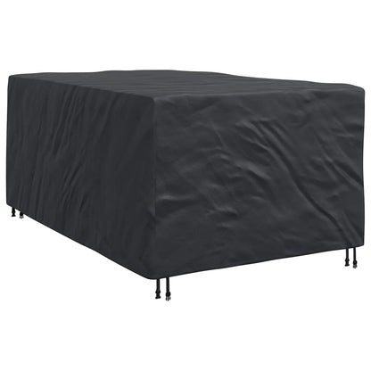 vidaXL Furniture Cover Plain Black 143 x 225 x 90 cm 600D