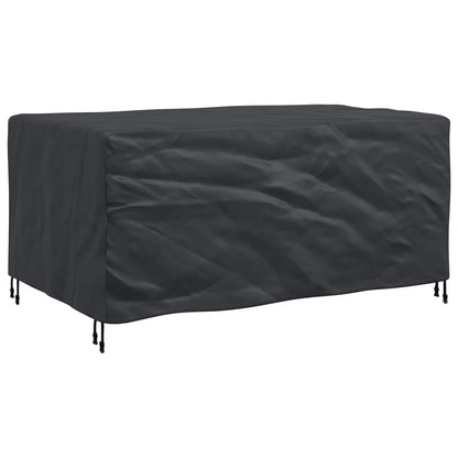 vidaXL Furniture Cover Plain Black 172 x 113 x 73 cm 210D
