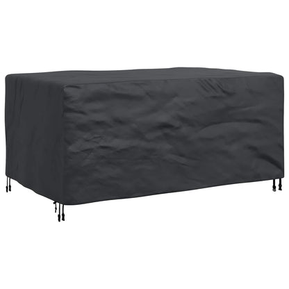vidaXL Furniture Cover Plain Black 172 x 113 x 73 cm 210D
