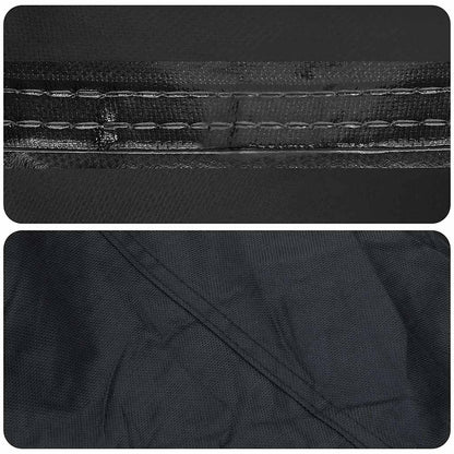 vidaXL Furniture Cover Plain Black 172 x 113 x 73 cm 600D