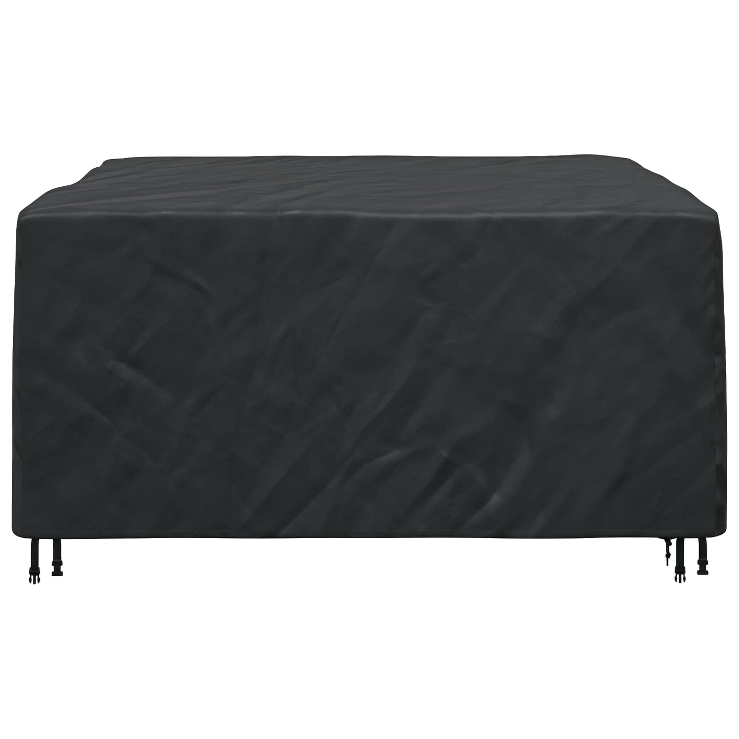 vidaXL Furniture Cover Plain Black 180 x 190 x 85 cm 210D