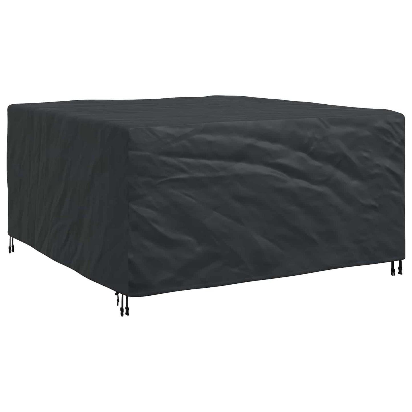 vidaXL Furniture Cover Plain Black 180 x 190 x 85 cm 600D