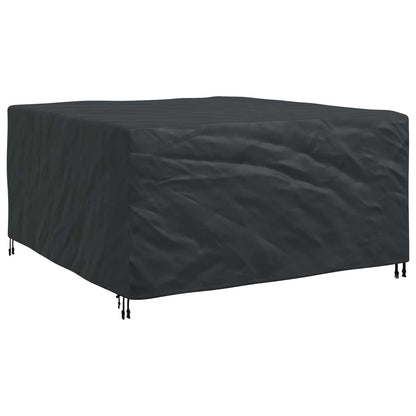 vidaXL Furniture Cover Plain Black 180 x 190 x 85 cm 600D