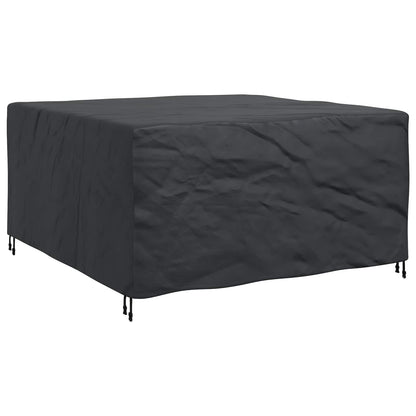 vidaXL Furniture Cover Plain Black 180 x 190 x 85 cm 600D