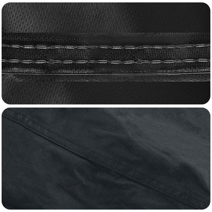 vidaXL Furniture Cover Plain Black 180 x 140 x 90 cm 420D