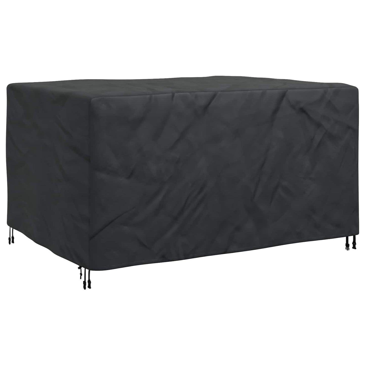 vidaXL Furniture Cover Plain Black 180 x 150 x 85 cm 420D