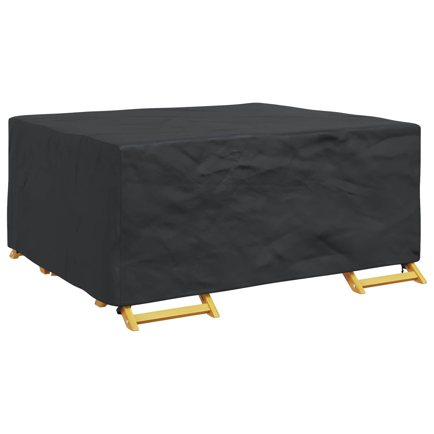 vidaXL Furniture Cover Plain Black 200 x 160 x 70 cm 210D