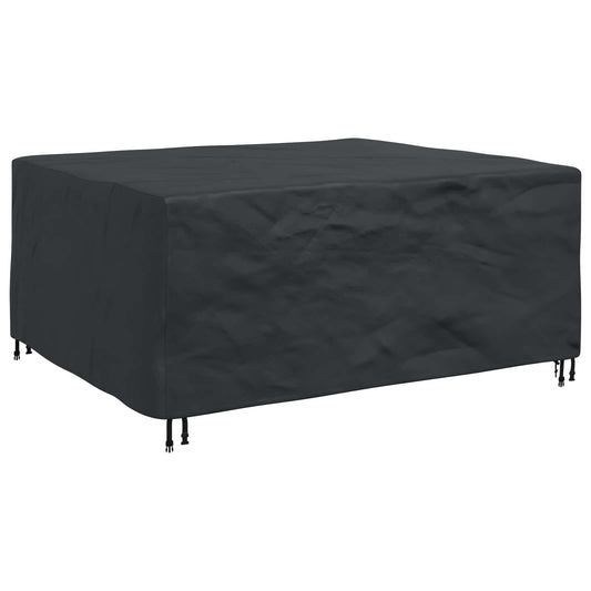 vidaXL Furniture Cover Plain Black 200 x 150 x 85 cm 210D