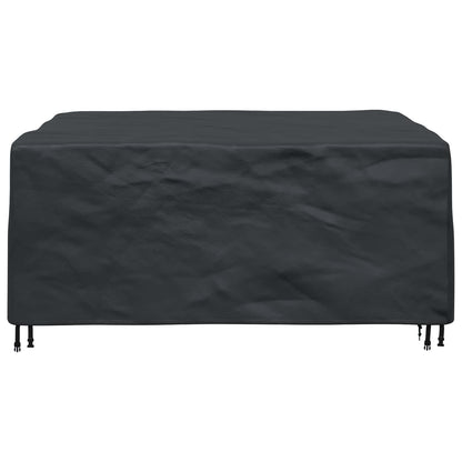 vidaXL Furniture Cover Plain Black 200 x 165 x 80 cm 420D