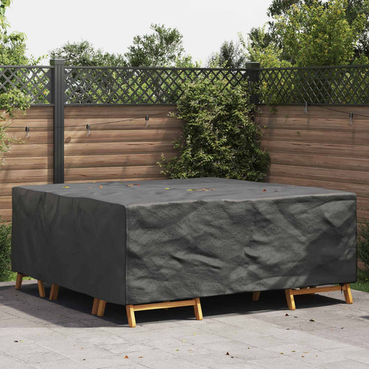 vidaXL Furniture Cover Plain Black 200 x 200 x 90 cm 210D