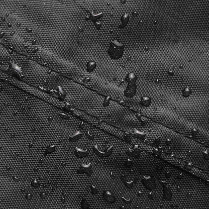 vidaXL Outdoor Furniture Cover Black 200 x 200 x 90 cm 210D
