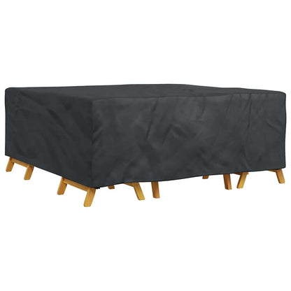 vidaXL Outdoor Furniture Cover Black 200 x 200 x 90 cm 210D