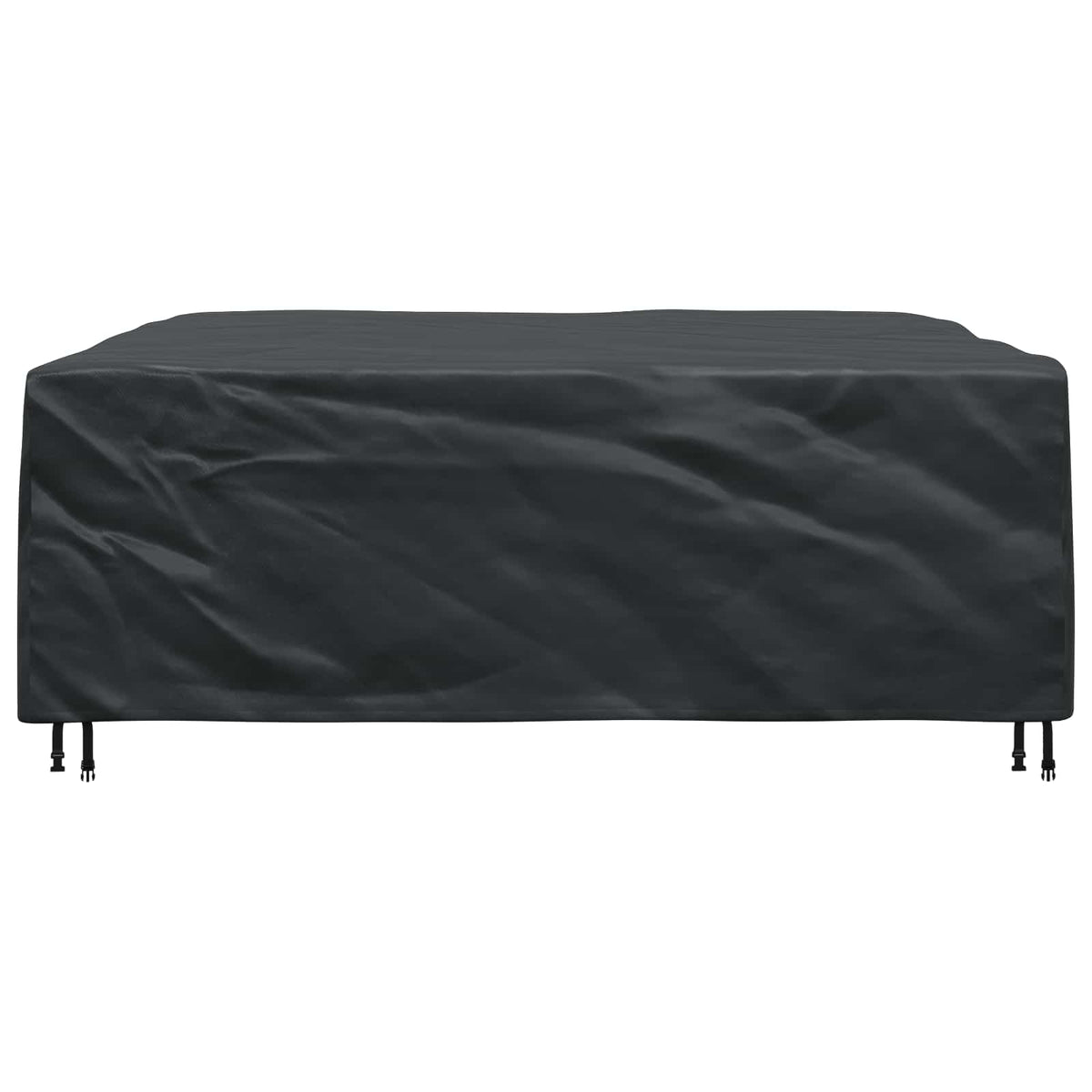 vidaXL Furniture Cover Plain Black 200 x 200 x 90 cm 210D