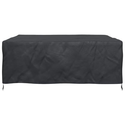 vidaXL Furniture Cover Plain Black 210 x 200 x 70 cm 420D