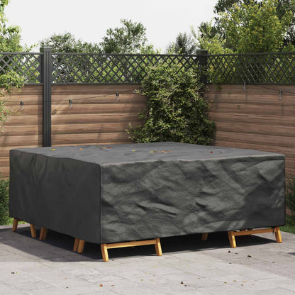 vidaXL Furniture Cover Plain Black 210 x 200 x 70 cm 600D