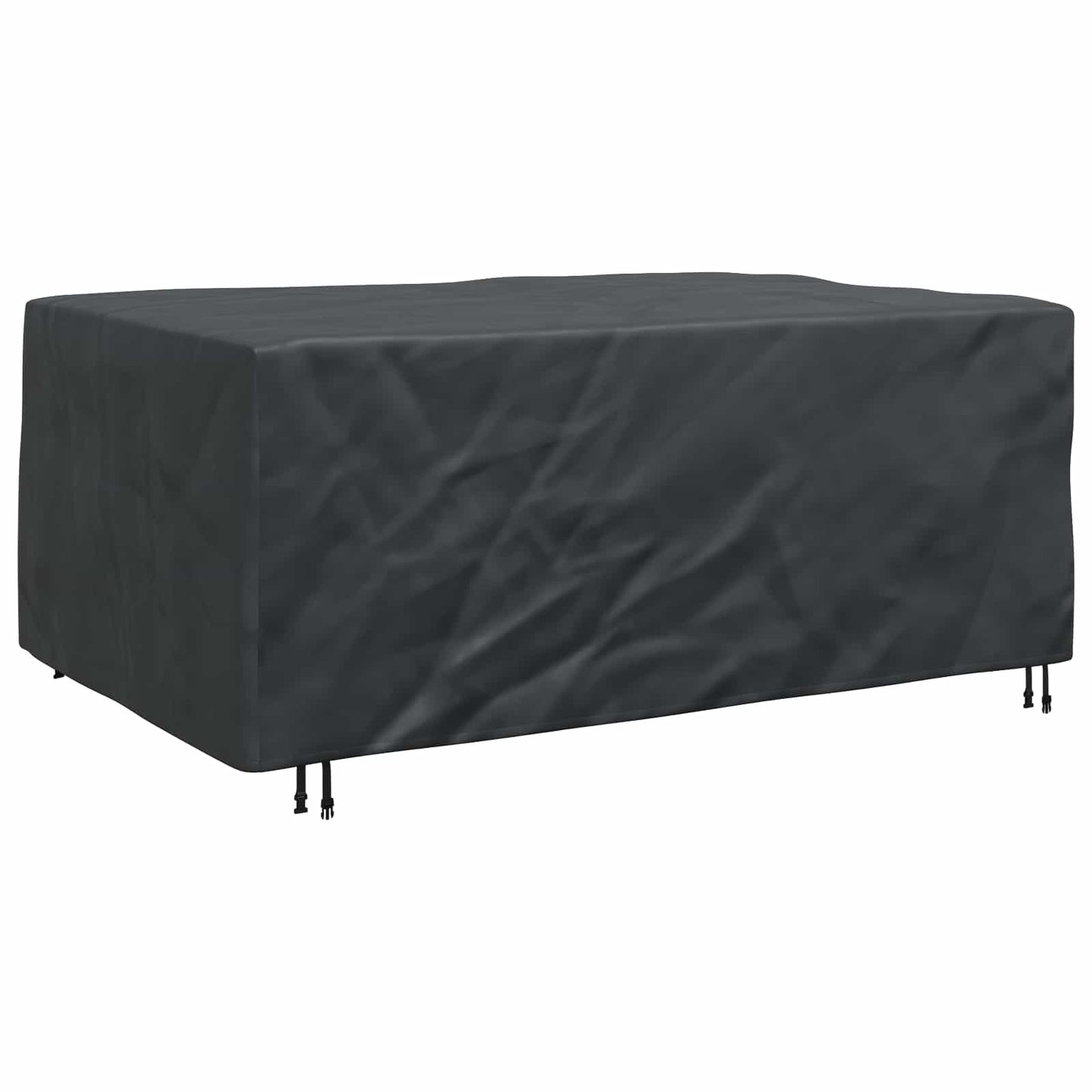 vidaXL Furniture Cover Plain Black 210 x 130 x 70 cm 600D