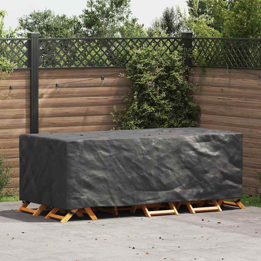 vidaXL Outdoor Furniture Cover Black 220 x 110 x 70 cm 600D