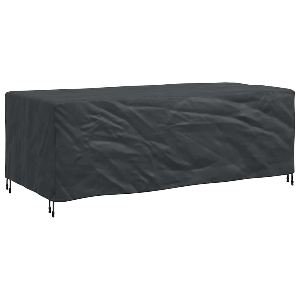 vidaXL Outdoor Furniture Cover Black 220 x 110 x 70 cm 600D