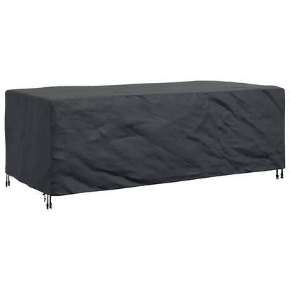 vidaXL Outdoor Furniture Cover Black 220 x 110 x 70 cm 600D
