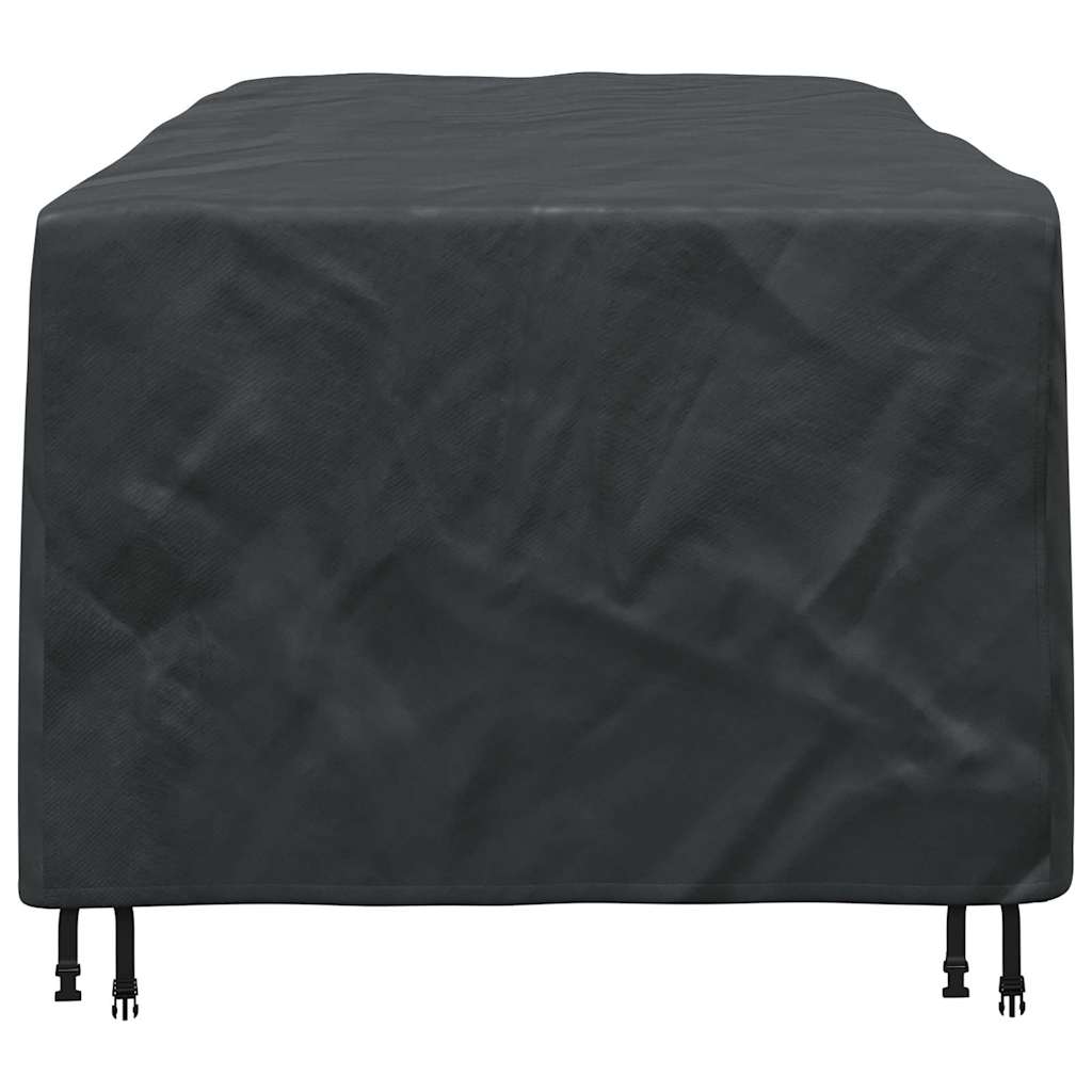 vidaXL Outdoor Furniture Cover Black 220 x 110 x 70 cm 600D