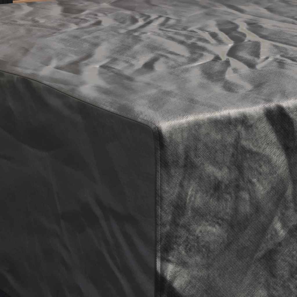 vidaXL Outdoor Furniture Cover Black 220 x 220 x 70 cm 600D