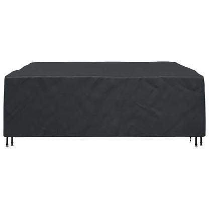 vidaXL Outdoor Furniture Cover Black 220 x 220 x 70 cm 600D