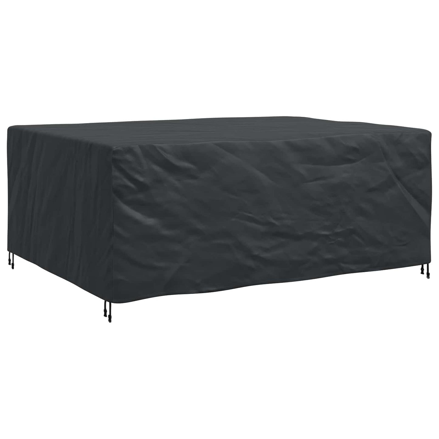 vidaXL Furniture Cover Plain Black 220 x 190 x 85 cm 210D