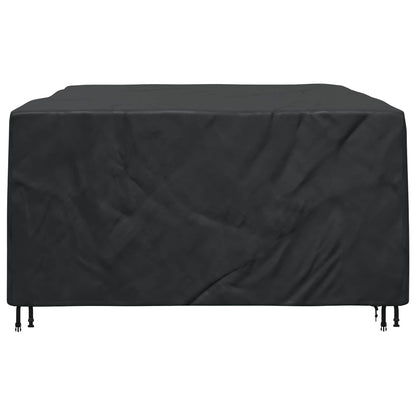 vidaXL Furniture Cover Plain Black 220 x 190 x 85 cm 420D