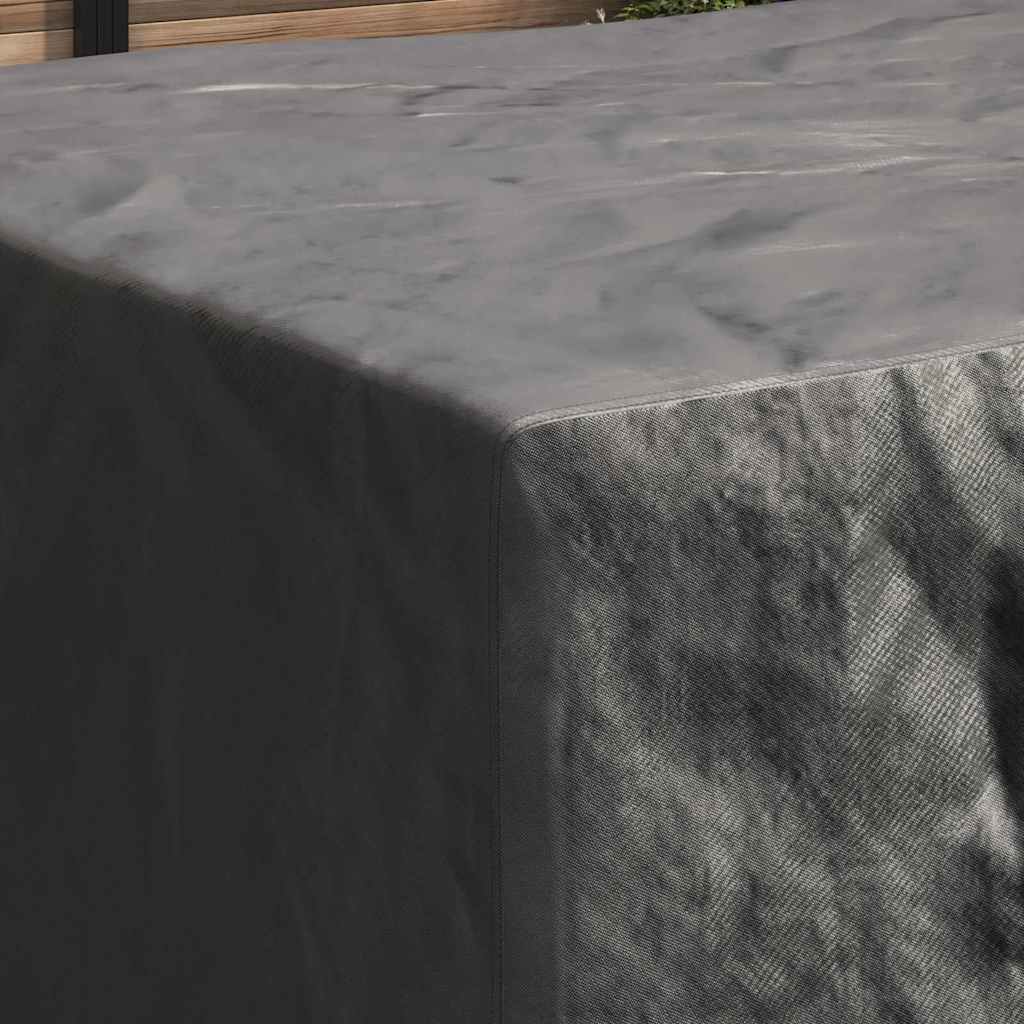 vidaXL Outdoor Furniture Cover Black 220 x 190 x 85 cm 600D