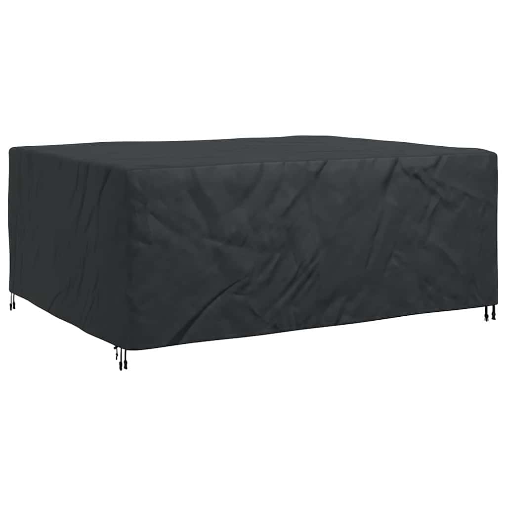 vidaXL Outdoor Furniture Cover Black 220 x 190 x 85 cm 600D