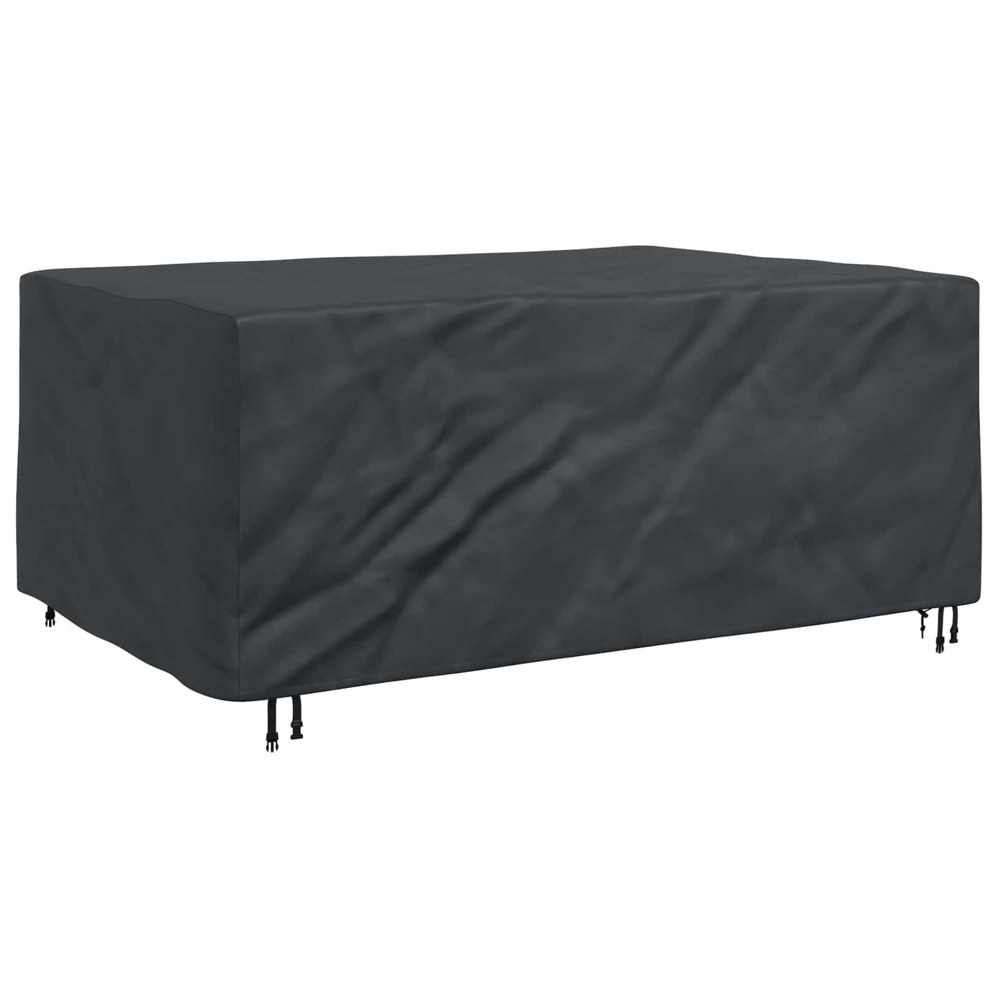 vidaXL Furniture Cover Plain Black 220 x 150 x 85 cm 420D