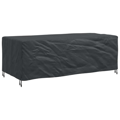 vidaXL Furniture Cover Plain Black 229 x 113 x 73 cm 420D