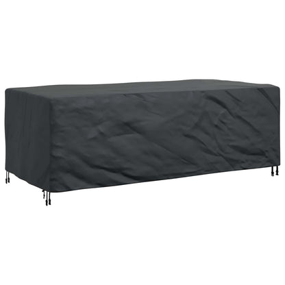 vidaXL Furniture Cover Plain Black 229 x 113 x 73 cm 420D