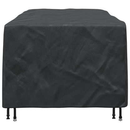 vidaXL Furniture Cover Plain Black 229 x 113 x 73 cm 420D