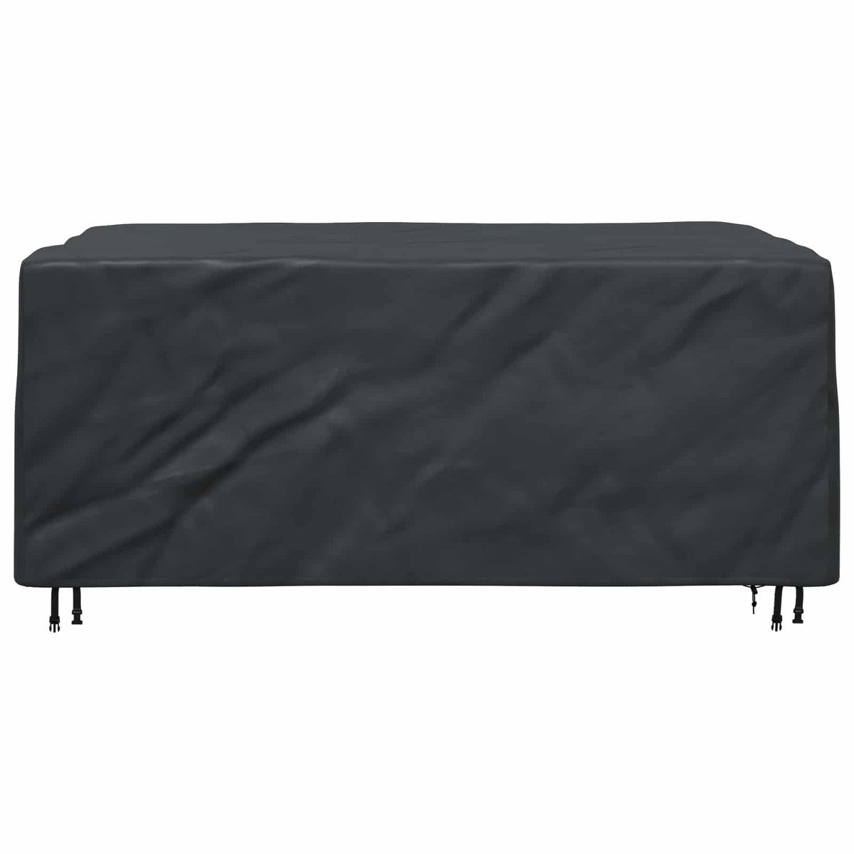 vidaXL Furniture Cover Plain Black 230 x 165 x 80 cm 420D
