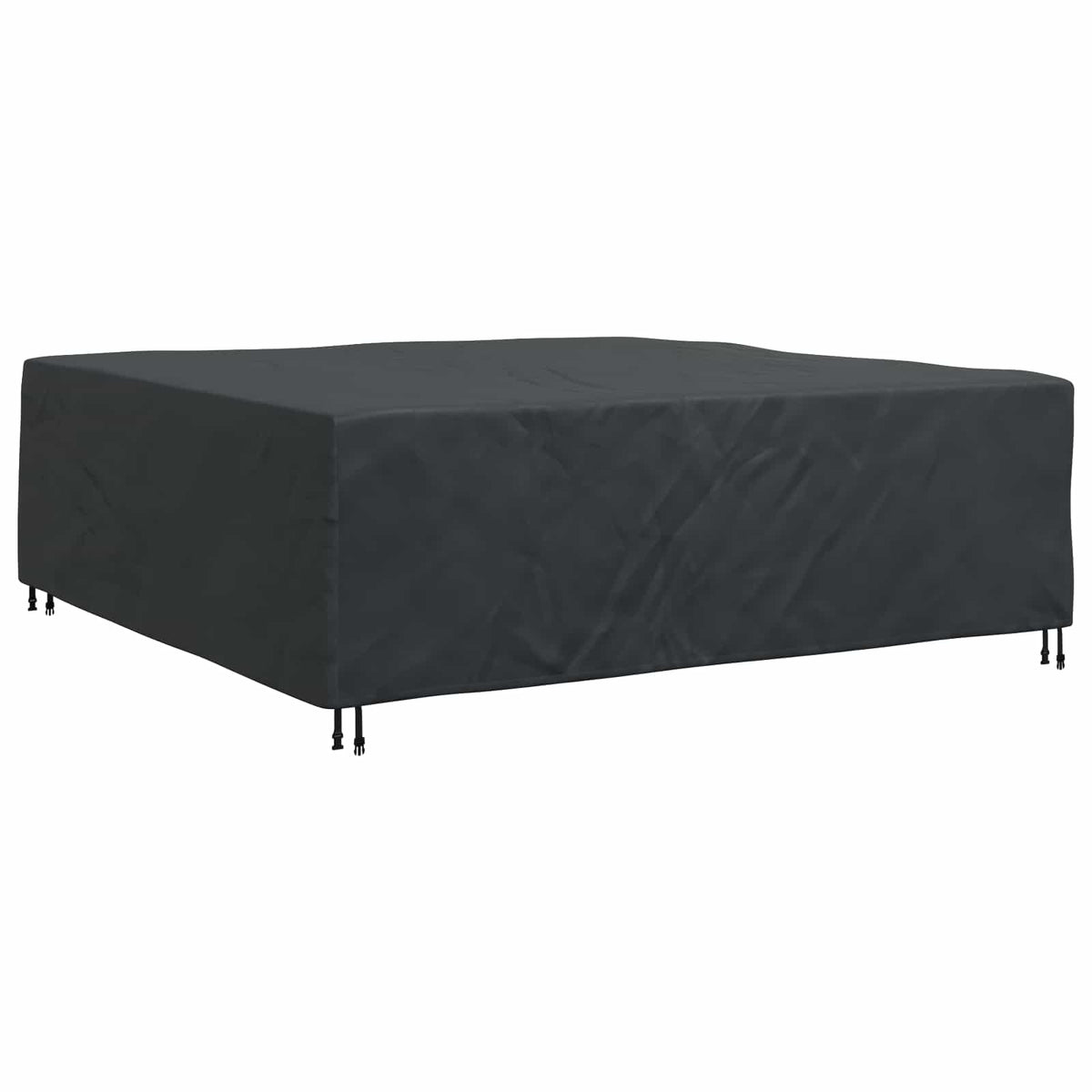 vidaXL Furniture Cover Plain Black 235 x 235 x 70 cm 210D