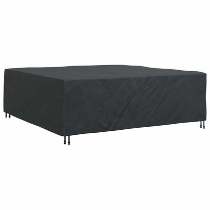vidaXL Furniture Cover Plain Black 235 x 235 x 70 cm 600D
