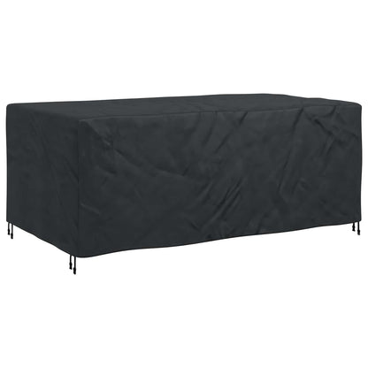 vidaXL Furniture Cover Plain Black 240 x 140 x 90 cm 210D