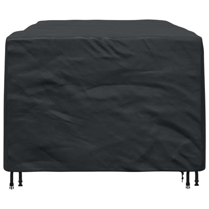 vidaXL Furniture Cover Plain Black 240 x 140 x 90 cm 210D