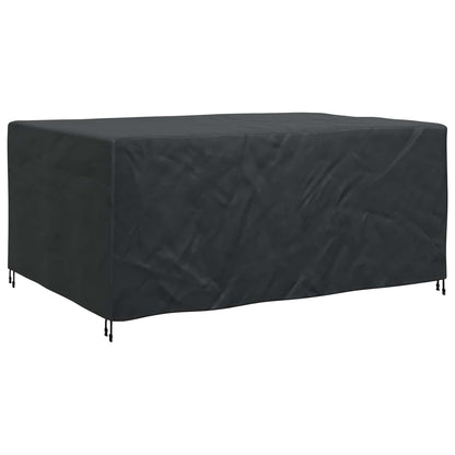 vidaXL Furniture Cover Plain Black 240 x 160 x 100 cm 210D