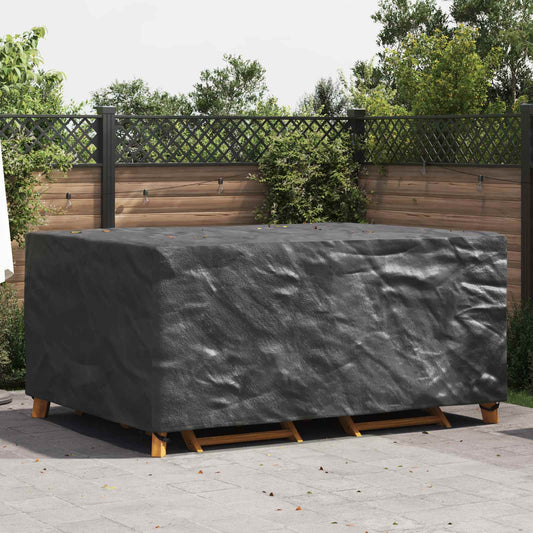 vidaXL Furniture Cover Plain Black 240 x 180 x 100 cm 420D
