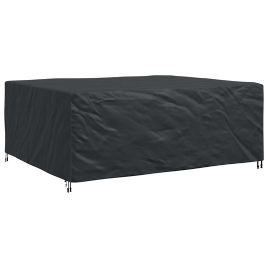 vidaXL Furniture Cover Plain Black 250 x 210 x 70 cm 210D