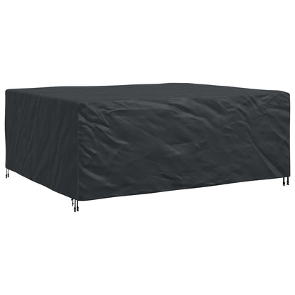 vidaXL Furniture Cover Plain Black 250 x 210 x 70 cm 210D