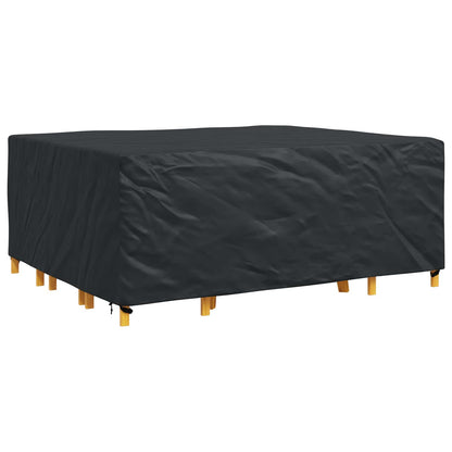 vidaXL Furniture Cover Plain Black 250 x 210 x 70 cm 420D