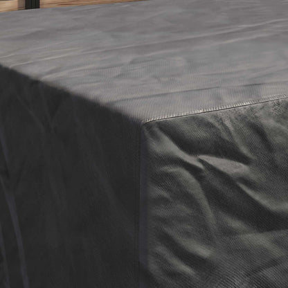 vidaXL Furniture Cover Plain Black 250 x 210 x 90 cm 210D