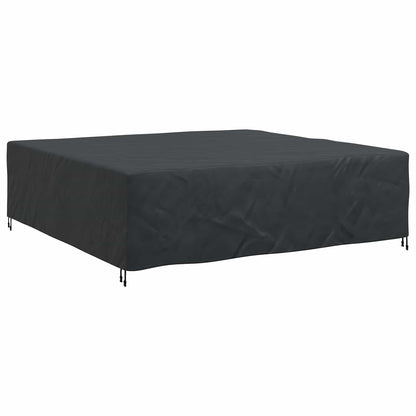 vidaXL Furniture Cover Plain Black 260 x 260 x 90 cm 420D