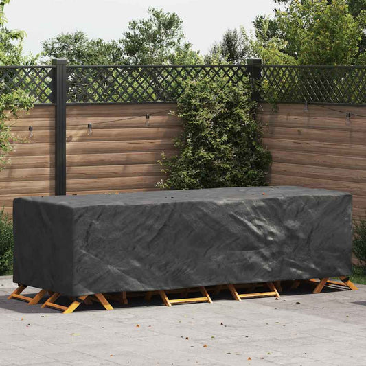 vidaXL Outdoor Furniture Cover Black 270 x 110 x 70 cm 420D